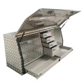 коробка хранения инструмента ute изготовленной на заказ большой алюминиевой плиты контролера для грузовых пикапов